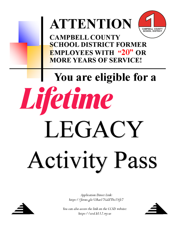 Lifetime Legacy Activity Pass